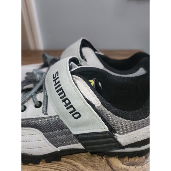 Shimano SH-MT40WL Men\'s Cycling Shoes, gray leather,  H&L strap closure Sz 7 main image 10
